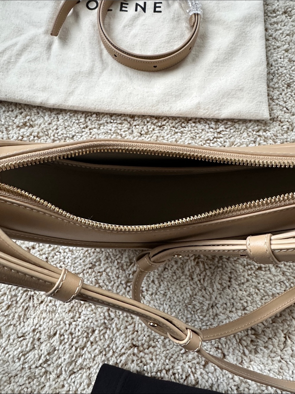 Polène Numéro Dix smooth leather - Picture 6 of 8